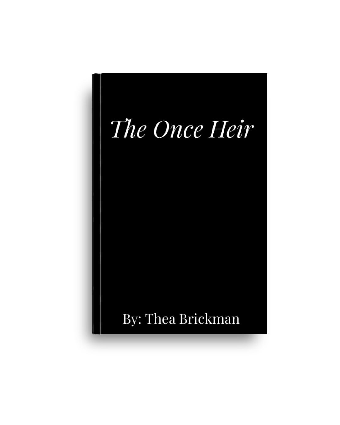 The Once Heir book cover by Thea Brickman
